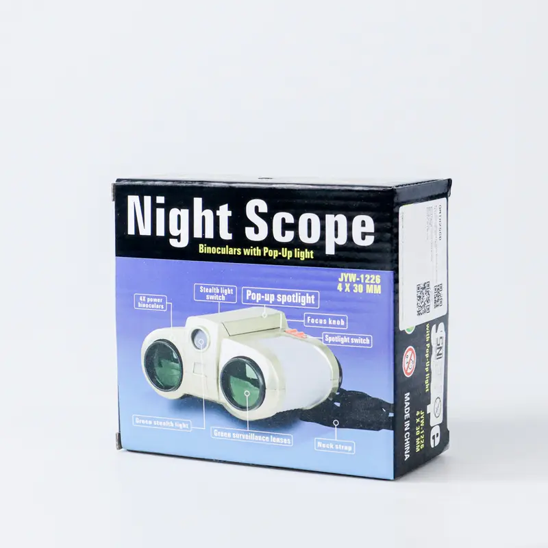 NIGHT SCOPE TEROPONG BINOCULAR with POP UP LIGHT TEROPONG MALAM 4