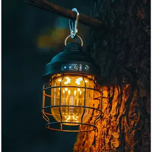 Lampu Tenda Camping Gantung Waterproof Rechargeable