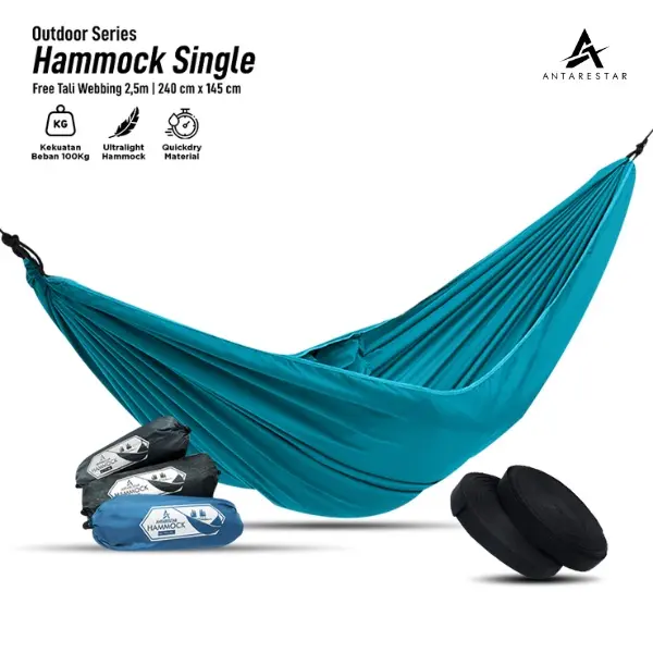 ammock Single Ayunan Gantung Camping Outdoor ANTARESTAR
