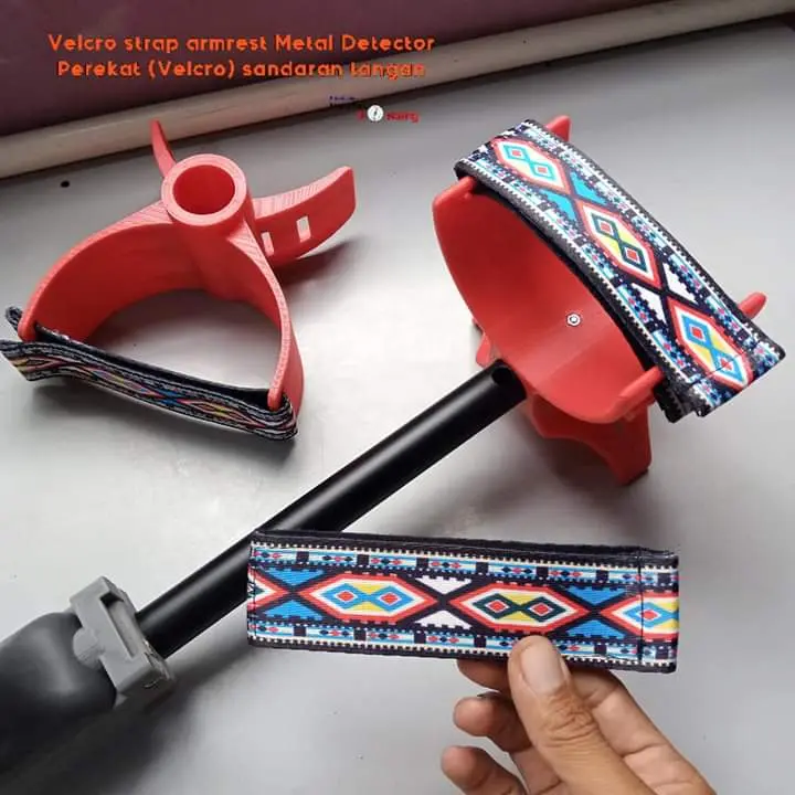 Velcro strap armrest Metal Detector / Perekat (Velcro) motif 1-5