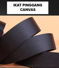 Gambar Ikat Pinggang Kanvas / Webbing Belt Plastik - One Size (1 Ukuran) - Biru, Abu - Cream dari Gudang Fashion Id Kota Administrasi Jakarta Barat 4 Tokopedia