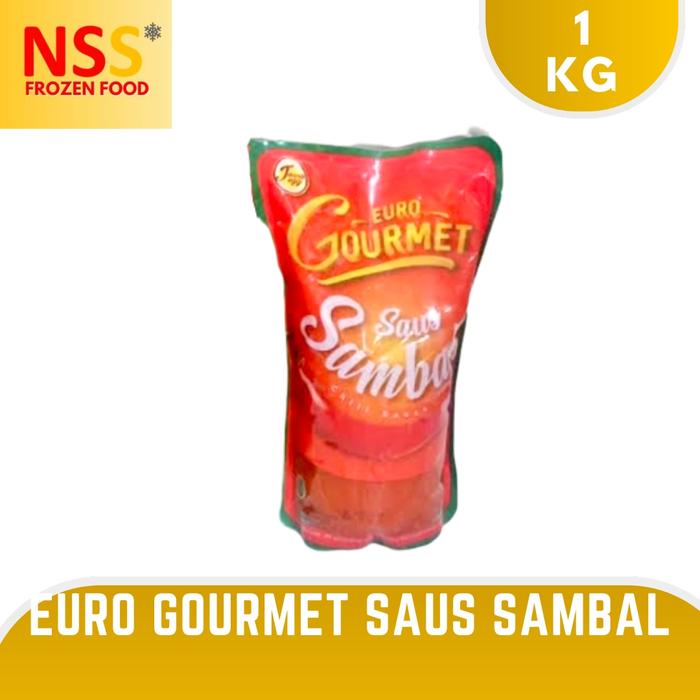 Gambar Euro gourmet saus sambal 1 kg dari NSS Frozen Food Kab. Bekasi Tokopedia