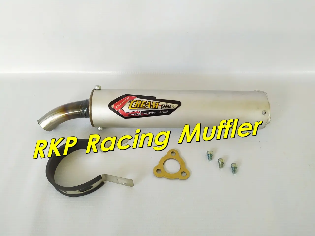 Silencer knalpot Creampie NS2 silincer Ninja 150 R RR SS aluminium