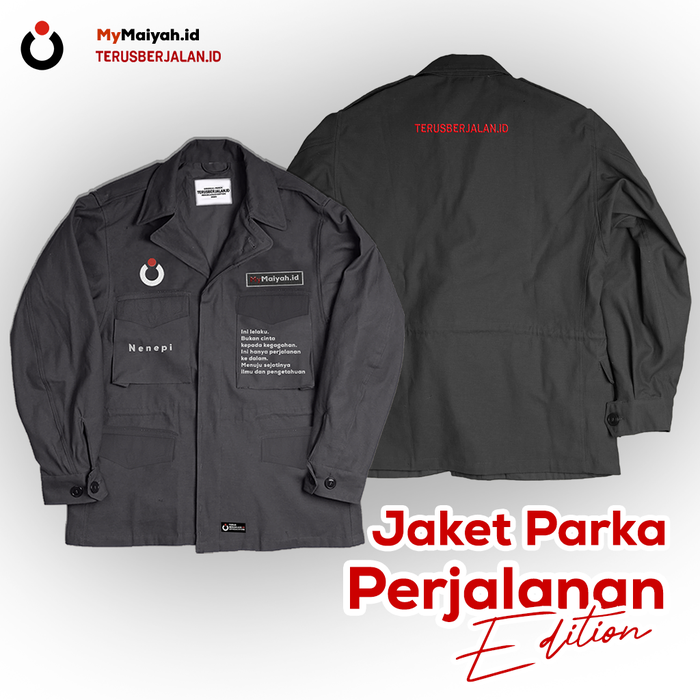 Gambar Jaket Parka Perjalanan Edition dari terusberjalan Kab. Bantul Tokopedia