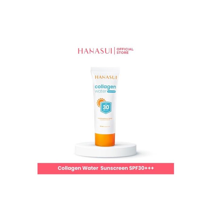 Gambar HANASUI COLLAGEN WATER SUNSCREEN SPF 30 PA+++ dari YuliaKosmetikSemarang Kota Semarang Tokopedia
