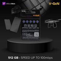 Gambar Micro SD Class 10 Turbo 512GB V-GeN MicroSD Class10 512 GB VGEN ORI dari Semua V-GeN Kab. Tangerang 2 Tokopedia