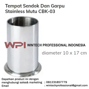 CBK-03 Tempat Sendok Dan Garpu Stainless / Keranjang Sendok & Garpu