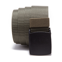 Gambar Sabuk Ikat Pinggang Kanvas Kelapa Metal - Pilihan Warna Abu Muda - Belt - Hitam dari Gudang Fashion Id Kota Administrasi Jakarta Barat 1 Tokopedia