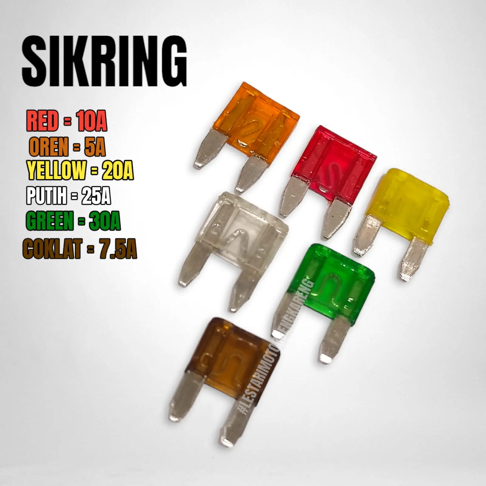 SEKRING SIKRING DX TANCAP MIKRO MICRO UNIVERSAL MOTOR DAN MOBIL