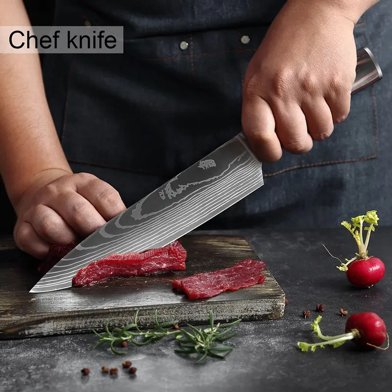 Pisau Dapur Jepang Super Tajam Chef Knife 6