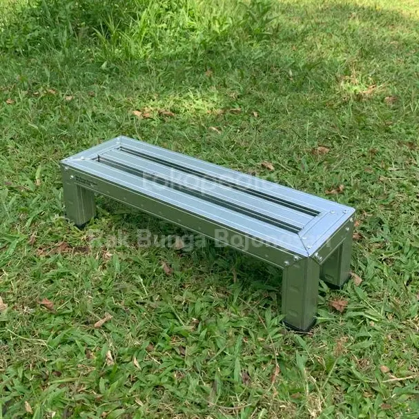 Rak Besi Standing Pot Baja Ringan Rak Tanaman Besi Panjang 60cm 0
