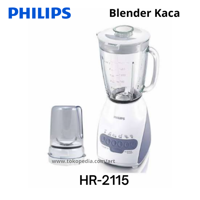 Gambar Blender Philips HR-2116 Glass dari Alat_Rumah_Tangga Kota Tangerang Tokopedia