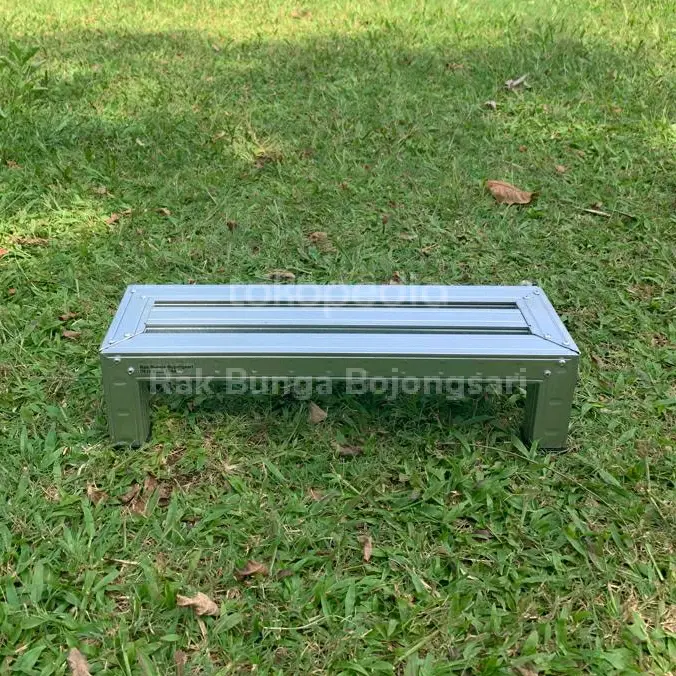 Rak Besi Standing Pot Baja Ringan Rak Tanaman Besi Panjang 60cm 2