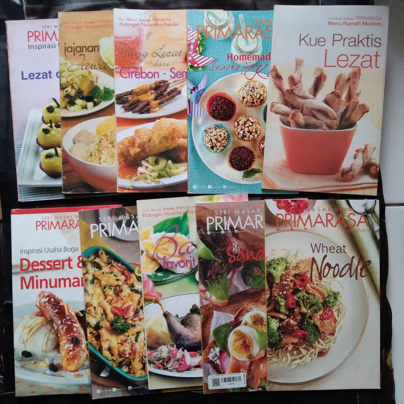 Promo Buku Masak SERI MASAK FEMINA PRIMARASA 0