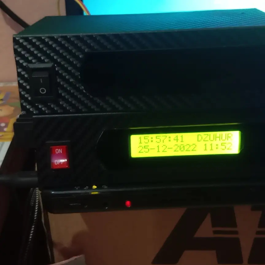 box jws lcd tartil/mp3 wifi