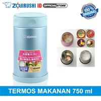 Gambar TERMOS MAKANAN ZOJIRUSHI 750 ml SW-FCE75 - BIRU MUDA dari Zojirushi Indonesia Kab. Bogor 4 Tokopedia