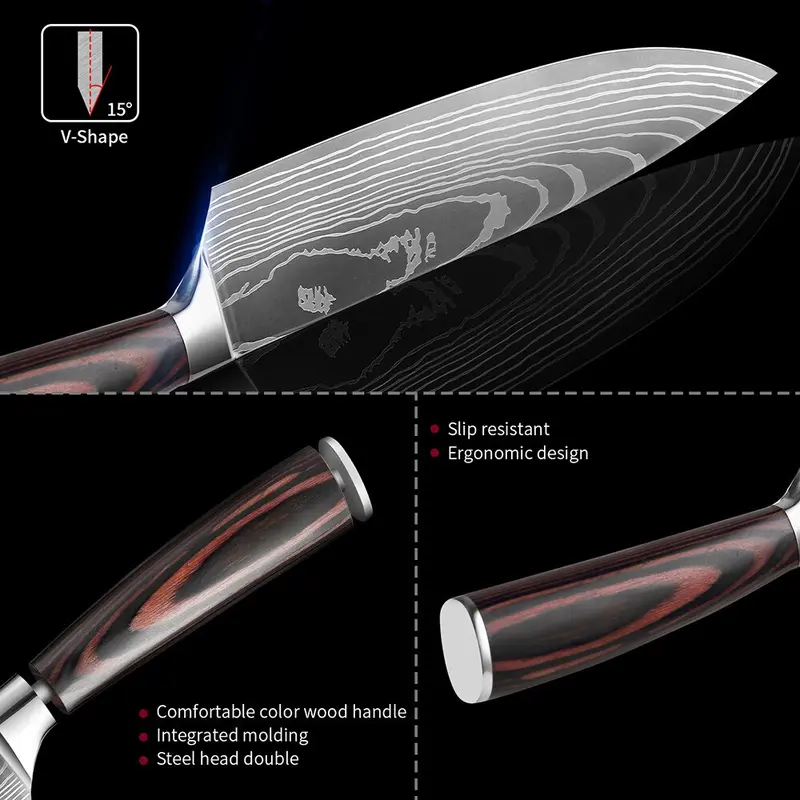 Pisau Dapur Jepang Super Tajam Chef Knife 3