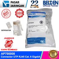 Gambar AP700008 = BELDEN Konektor RJ45 CAT. 6 isi 50 dari PASAR JARINGAN Kota Administrasi Jakarta Pusat 3 Tokopedia