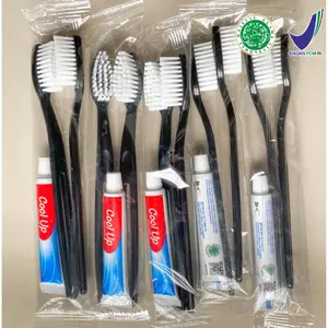 Sikat gigi hotel 2 set odol / S. Gigi 2 + Cool up 10 gr/ Dental kit