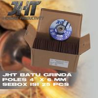 Gambar JHT Batu Grinda Poles Box/25pcs 4"x6mm Gerinda Depressed Center Wheel dari MST TOOLS Kota Administrasi Jakarta Barat 1 Tokopedia