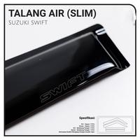 Gambar Talang Air Pintu Mobil Suzuki Swift Lama Model Slim Akrilik Hitam dari HS VARIASI Car Accessories Kota Surakarta 1 Tokopedia