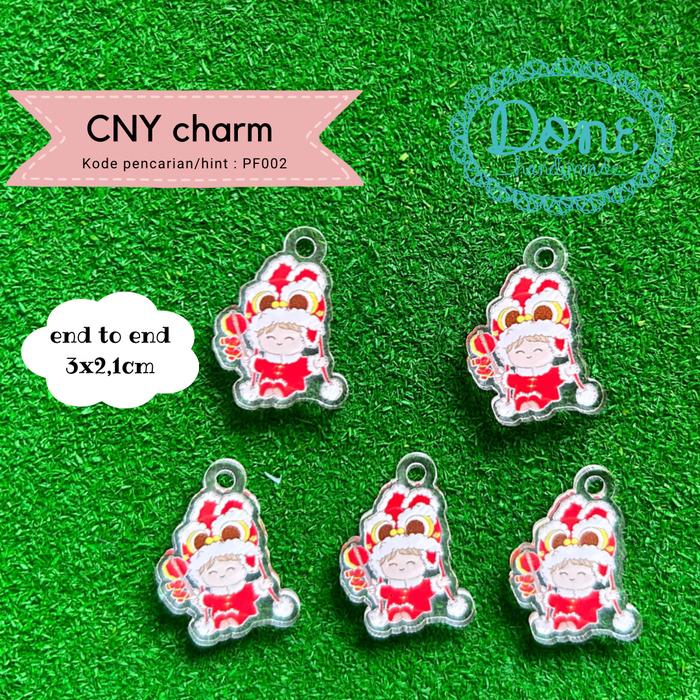 Gambar Done handymade charm chinese new year bandul charm imlek pf002 dari Done Handymade Kota Administrasi Jakarta Barat Tokopedia