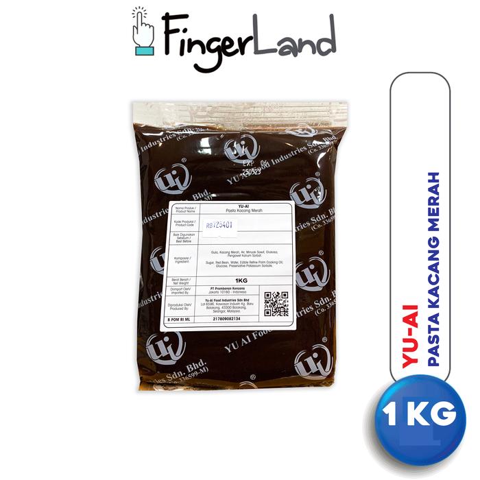 Gambar YU-AI Red Bean Paste 1 KG Pasta Kacang Merah dari FingerLand Kota Administrasi Jakarta Pusat Tokopedia