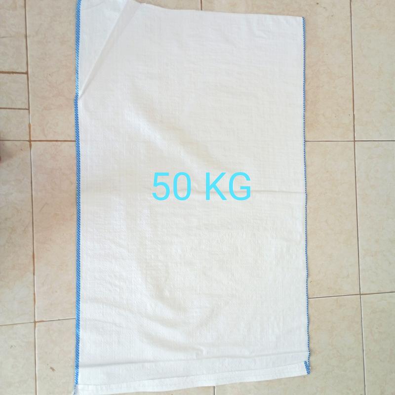 Karung Beras 50kg polos putih susu [doff] ukuran 56x90cm 0