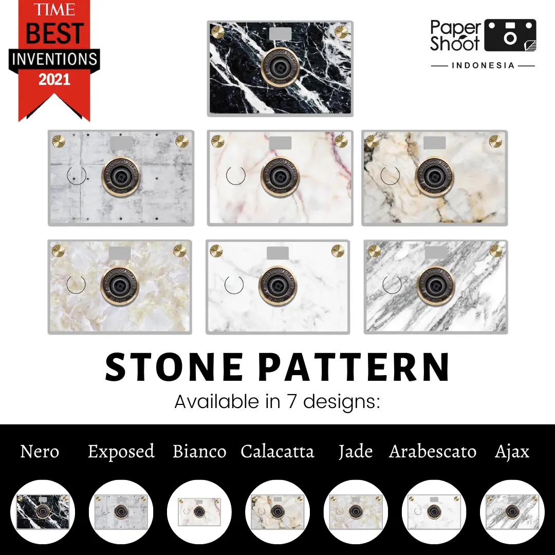 Stone Pattern Series - Paper Shoot Camera