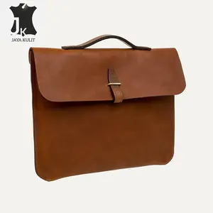 Tas selempang pria wanita unisex kulit asli crazy horse 13 inch.jk160