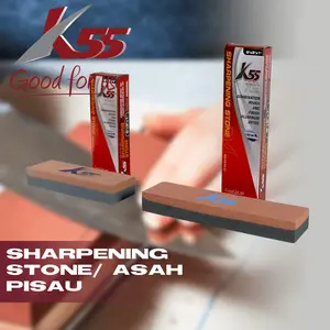 K55 Batu Asah Pisau/Golok/Pahat Sharpening Stone 150mm