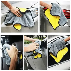 Kain Lap Microfiber Serbaguna 30x30cm Kain Lap Mobil Motor 2 Sisi