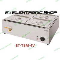 Gambar Getra Table Top Bain Marie ET-TEM-4V Steamer Dimsum Penghangat Makanan dari E3 Shop Elektronik Kota Administrasi Jakarta Utara 1 Tokopedia