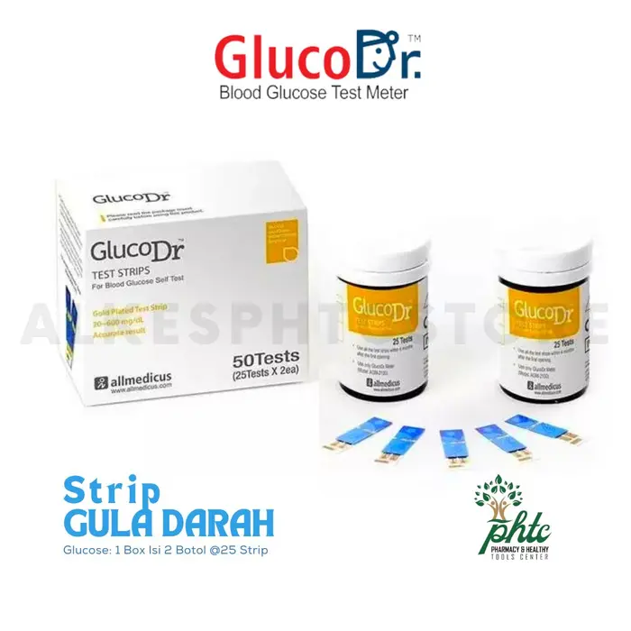 Gambar Gluco DR Strip Biosensor dari alkesphtcstore Kota Depok 4 Tokopedia