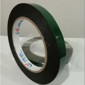 Double Tape Foam Hijau 12mm x 5m / Double Tape Busa Hijau 1/2" inch