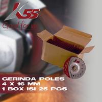 Gambar K55 Batu Grinda Poles Box isi 25pcs 100x6x16mm Depressed Center Wheel dari MST TOOLS Kota Administrasi Jakarta Barat 1 Tokopedia