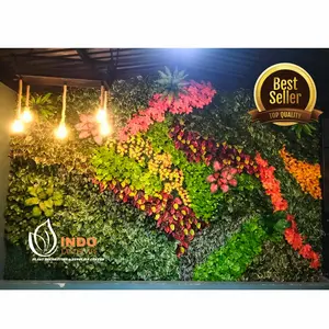 Tanaman Vertical Garden Dekorasi Dinding Tanaman Artificial