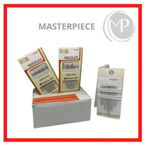 JARUM JAHIT TANGAN REGAL GOLD EYE MILINERS 3/9 isi 16pcs / REGAL 16NED