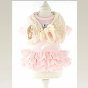 Baju Anjing/kucing DP-CL-DRS-24 Pink