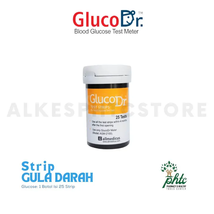 Gambar Gluco DR Strip Biosensor dari alkesphtcstore Kota Depok 3 Tokopedia