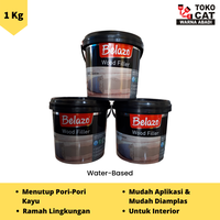 Gambar Belazo Woodfiller 1 Liter dari Toko Cat Warna Abadi Kota Administrasi Jakarta Barat 1 Tokopedia