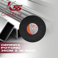 Gambar K55 Mata Batu Gerinda Potong 14 Inch 355x3x25.5mm untuk Logam Besi Stainless Alloy Steel dengan Teknologi Canggih dan Bahan Aluminum Oxide dari MST TOOLS Kota Administrasi Jakarta Barat 1 Tokopedia