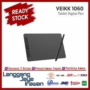 VEIKK VK1060 VK 1060 Digital Graphic Drawing Pen Tablet 10x6 inches