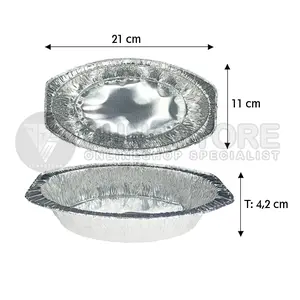 Alumunium foil tray OX 8550