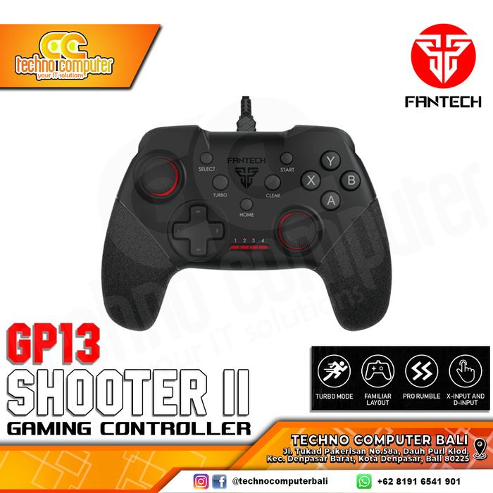 Gambar GAMEPAD FANTECH SHOOTER II GP13 dari Techno Computer Bali Kota Denpasar Tokopedia