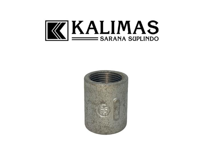 Gambar Socket Galvanis Besi d. 1" Drat BSPT (Import) dari kalimas.online Kota Administrasi Jakarta Pusat Tokopedia