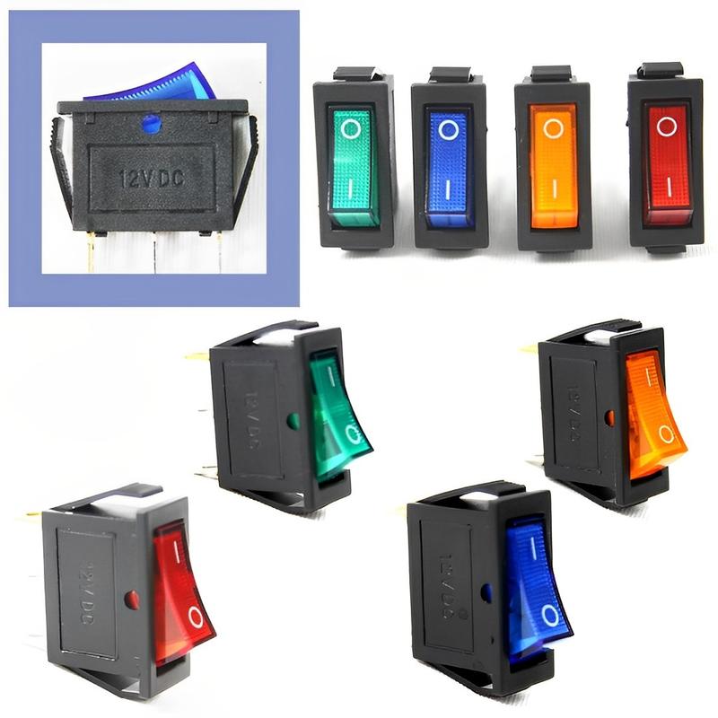 Saklar Piano Tombol Switch ON/OFF Dengan LED-12 V/Saklar Piano - Shop ...