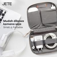 Gambar JETE Charger Dual USB Output 2.1A Atomic 2 - Garansi Resmi 2 Tahun - Black, Kabel Type C dari Doran Gadget Official Kab. Sidoarjo 3 Tokopedia