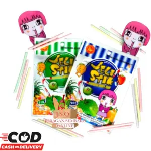 Permen Jeli Stik Mini Aneka Rasa Buah Jelly Stick Permen Rasa Buah