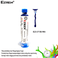 Gambar Ezren EZ-0437 Cat PCB Pasta Pelapis UV Curable Solder Mask UVH (Biru) dari House Sparepart Kab. Tangerang 1 Tokopedia